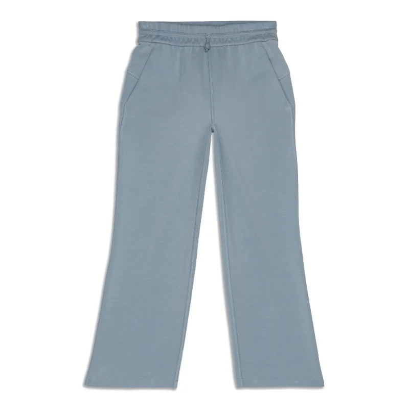 petite soft pants -Softstreme High-Rise Straight-Leg Cropped Pant - Resale