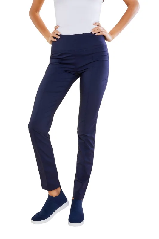 curry glow pants -Sonia Pant In Navy