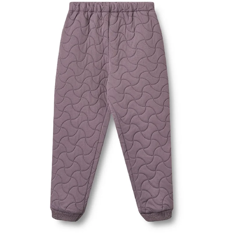 sport stretch pants -Wheat Dry Lilac Thermo Pants Alex