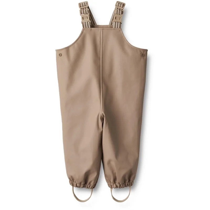 gym glow pants -Wheat Rainwear Overall Charlo Beige Stone