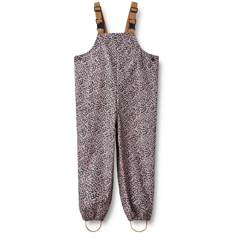 cerise stripe pants -Wheat Rainy Flowers Rainwear Charlo Overall