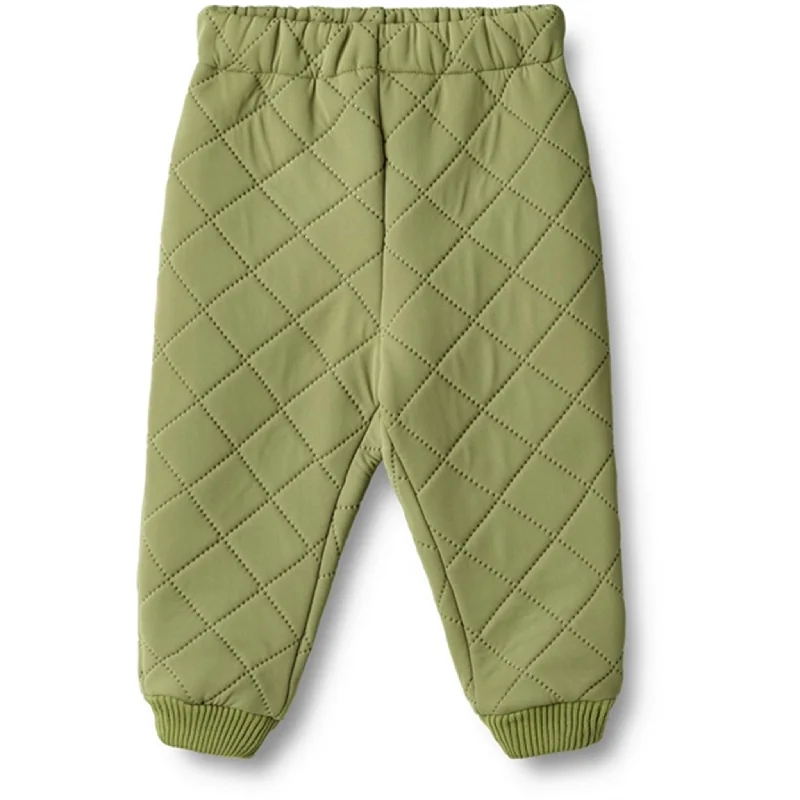 vivid glow pants -Wheat Thermo Chive Pants Alex