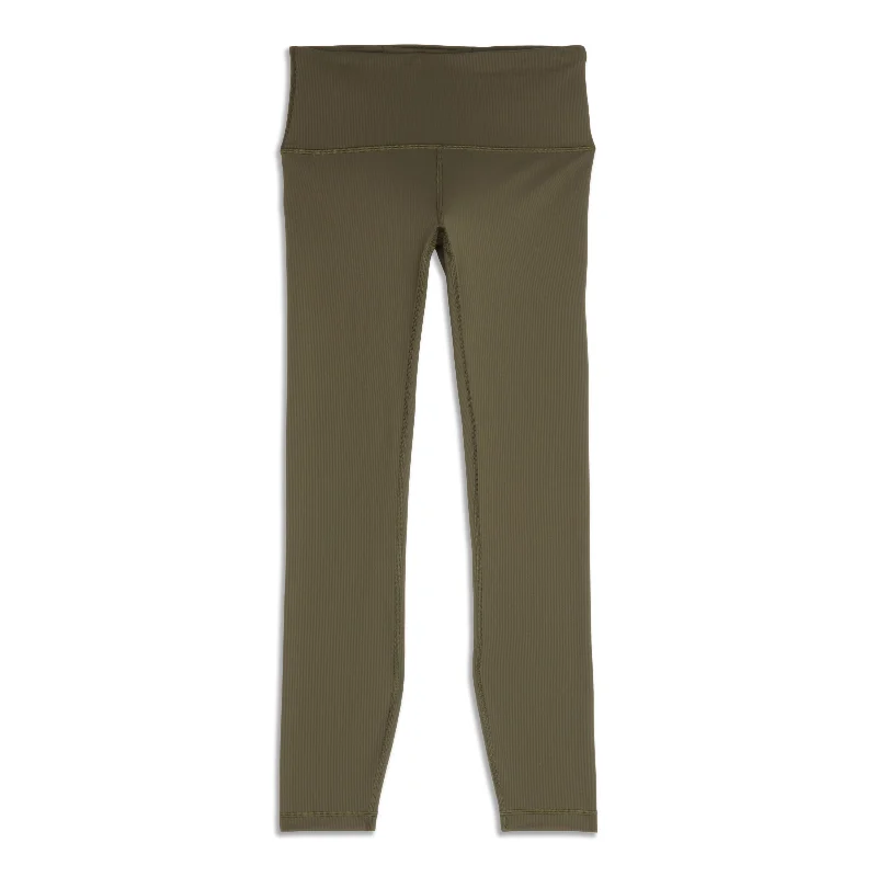 curry glow pants -Wunder Train High-Rise Ribbed Tight - Resale